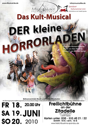 Open Air - Musical in Berlin - "Der kleine Horrorladen"