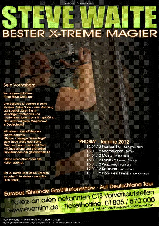 Steve Waite: Bester X-Treme Magier 